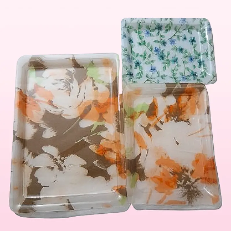 Acrylic/Fiber Snacks ,Coffee, and Tea ,Trays